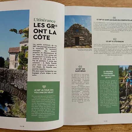 En Si Bon Chemin - D'etape Chemin 70 Le Monastier sur Gazeille